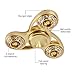 MAXAH Hand Fidget Spinner with Diamonds High Speed Alloy Gyroscope Focus Toy Stress Reducer Relieve Anxiety and Boredom,Passed the Safety Standard ASTM F963-16 Test