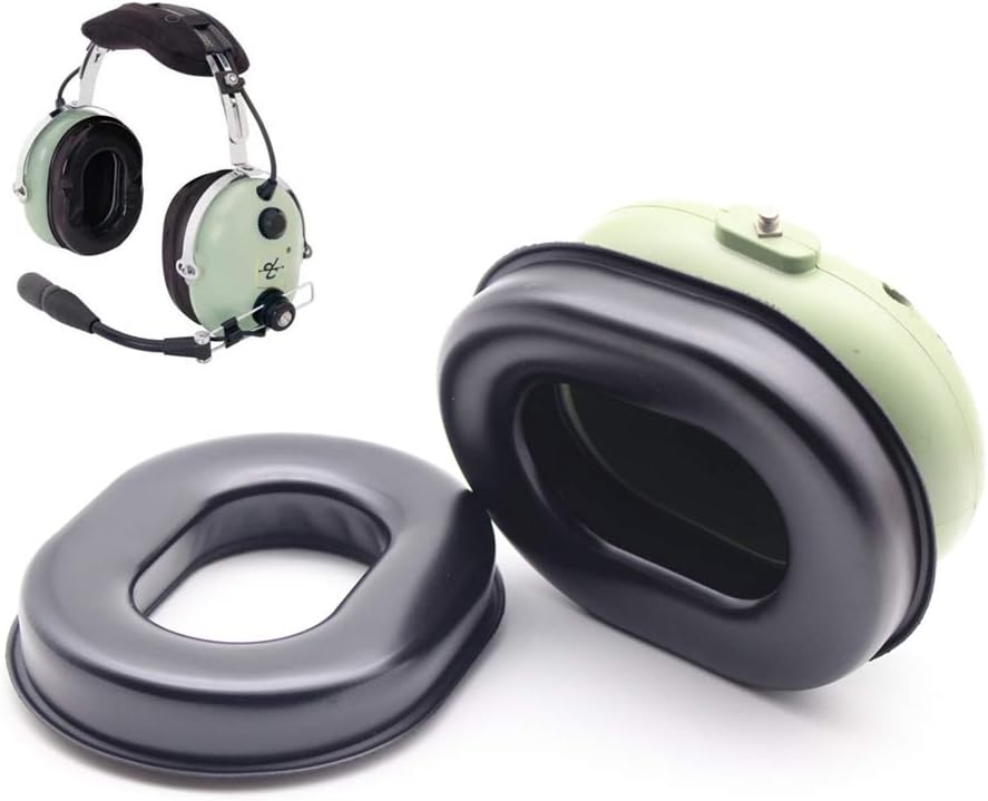 Gel Ear Pads Ear Seals Cushions for David Clark H10-60 H10-20 H10-13.4 Pilot USA,SkyLite,Flightcom Aviation Headsets - Image 4