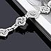 VOMA for Alta HR Bands Alta Bands for Women Men, Stainless Steel Alta Fit bit Bands Alta Bands Alta Replacement Bands Wristbands Small Large Vintage Silver