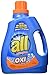 all Liquid Laundry Detergent with OXI Stain Removers and Whiteners, 94.5 Fluid Ounces, 53 Loads