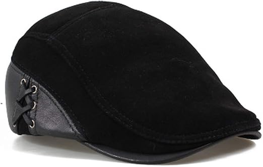 suede fitted caps