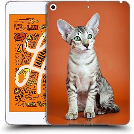 Amazon Com Head Case Designs Oriental Cat On Orange Bg Popular