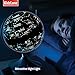 Interactive Globe for Kids, 2 in 1, Day View World Globe and Night View Illuminated Constellation Map