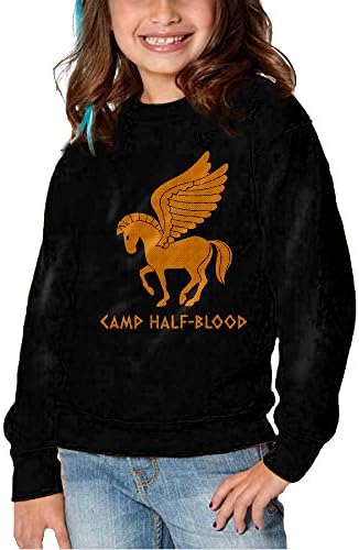 Camp Half-blood Orange Vintage Boys&amp;girls Crew-neck Pullover Hoodies 2-6 Toddler