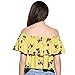 BLDO Women's Summer Ruffle Off Shoulder Floral Cute Loose Blouse Tops