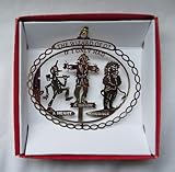 Wizard of Oz Christmas ORNAMENT If I only had a heart a brain & courage