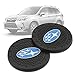 Bocianelli 2 Pcs 2.75 inch Car Interior Accessories Anti Slip Cup Mat for Subaru All Models