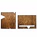 Wooden iPhone Docking Station, Christmas, for Him, Gifts for Dad, 5th for Him, Compatible with All iPhone Models, Android (Espresso-Non Personalized)