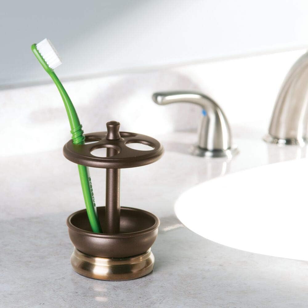 Juego de Accesorios para baño Que Incluye dosificador de jabón Bronce