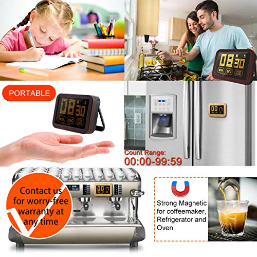image for Antonki TimerPro Kitchen Timer, Backlight Digital Countdown Timer with