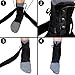 Lace Up Ankle Brace - (Medium) Tie Up Ankle Brace with Compression Straps - Bisexual Ankle Stabilizer for Joint Pain, Volleyball Soccer Injuries, Swelling, Sprains - Wear Over Socks or Sleeves