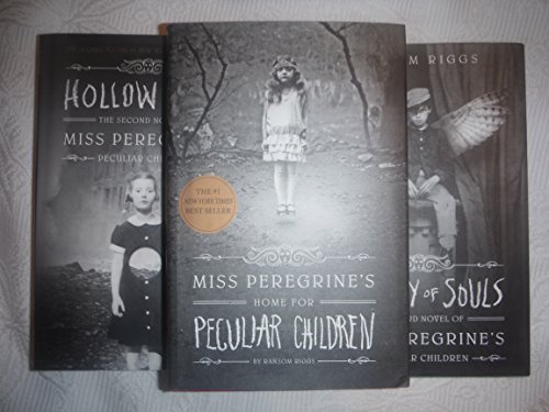 Miss Peregrine's Home for Peculiar Children, Hollow City, LIbrary of Souls, Tales of the Peculiar (AUTHOR SIGNED 4 BOOK SET)