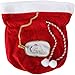 Christmas Gift Bags, Santa Gift Bags, Set of 2 Santa Bags, Fabric Gift Bags, Large Gift Bags, Reusable Christmas Bags, Christmas Gift Bag Set, Red Gift Bags,2 Count(Pack of 1)