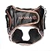 Sanabul Essential Boxing Headgear for Men & Women | Muay Thai and MMA Headgear | Sparring Headgear | Boxing Head Gear with Full Face Coverage (Copper, S/M)