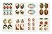 Cavallini Decorative Stickers Christmas, Assorted