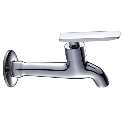 Montaggio A Parete In Ottone Rubinetto Lavabo Acqua Fredda E