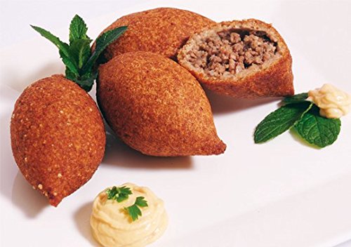 Frozen Large Kibbeh - Pack of 7 Bags (56 count Kibbehs) - Just Heat and Eat! - Thumbnail 2