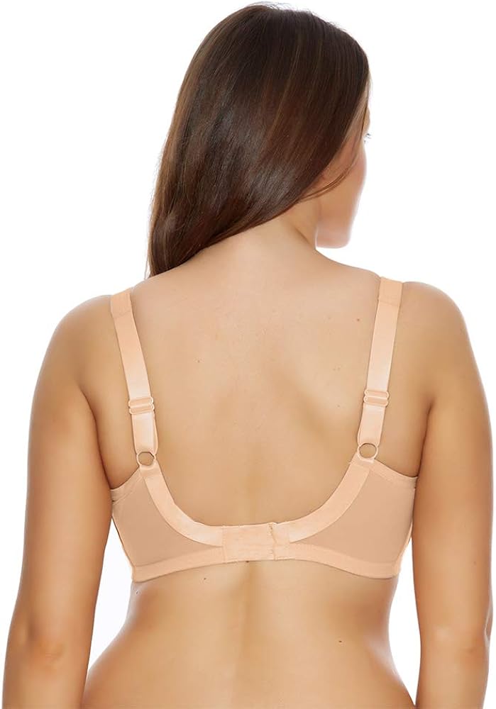 Elomi Women's Plus Size Smoothing Seam Free Underwire Bra at  Women’s Clothing store