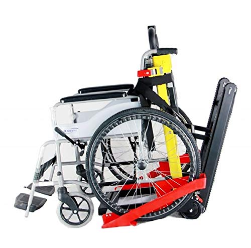 MS3C-300WC, Battery Operated Stair Climbing Trolley for Wheelchairs for Elderly, Weight Capacity 350 lbs.