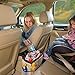 Creathing Leakproof Car Trash Can [3 Gal] Slim Design Garbage Bin– Universal Fit in Cars, Trucks, SUVs, for Floor, Console or Seat Hanging (Beige)