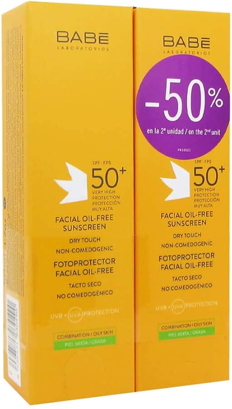 babe laboratorios fotoprotector facial sunscreen