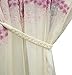 EleCharm 1 Pair Curtain Rope Natural Cotton Knitted Hand-Woven Knot Braided Rope Belt Curtain Holdbacks 26