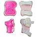 LoveS Kids Knee Elbow Wrist Pads Guards Set with Skate Bag for Skating