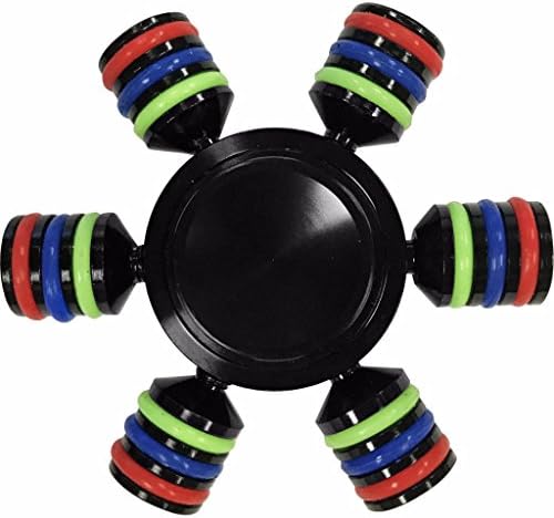 Black Copper Metal Fidget Spinner Spinning 2 mins+ Finger Stress Reducer Toy for Boring, Anxiety, Focusing (coppery)