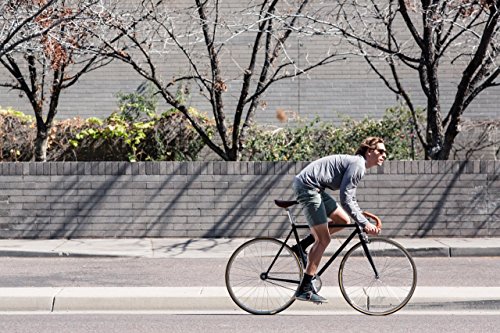 State Bicycle Bernard - Fixed Gear/Single Speed Bike, 62cm - Bullhorn