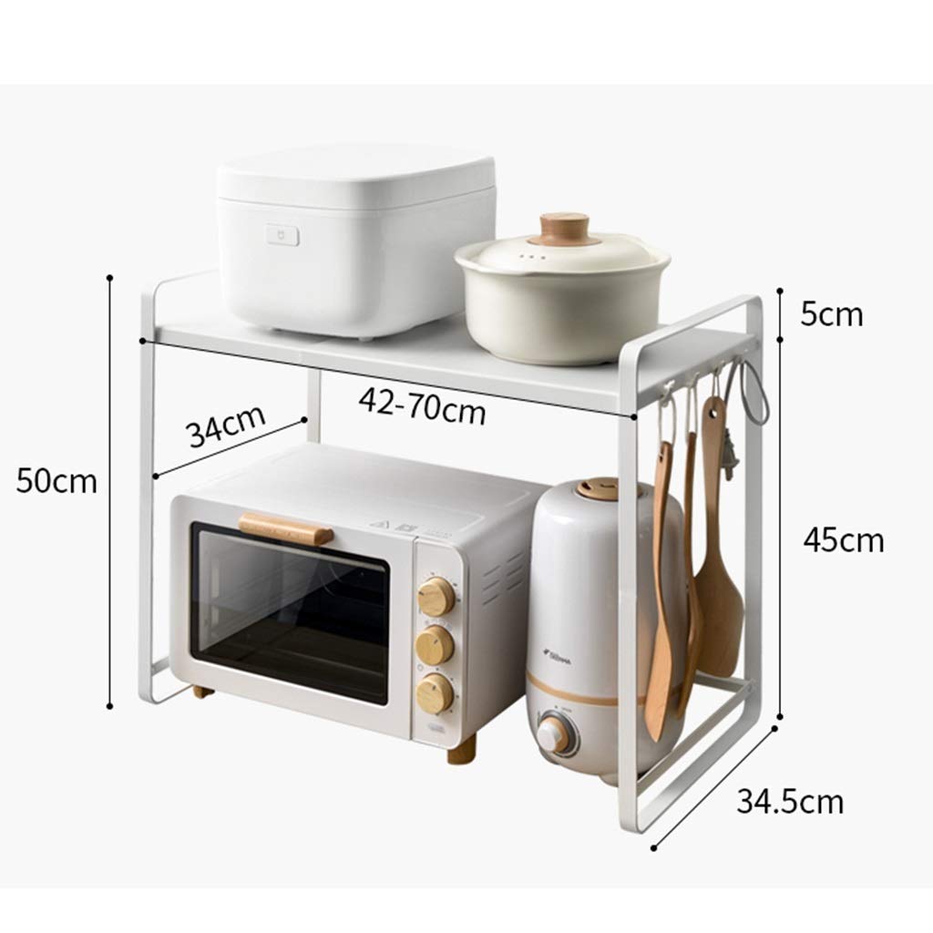 SYHmlxddas Almacenamiento Estante Horno de microondas Rack Piso ...