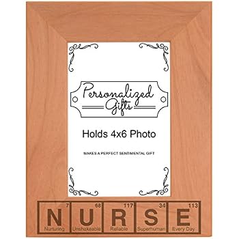 Amazon.com - Registered Nurse Personalized Picture Frame, Engraved ...