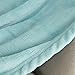 Bedsure Flannel Fleece Luxury Blanket Lt Blue Throw Lightweight Cozy Plush Microfiber Solid Blanket