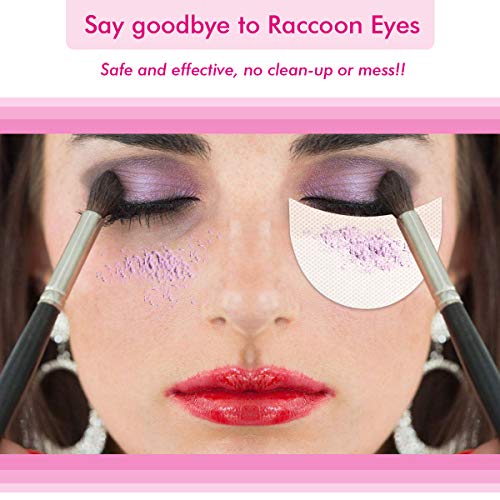 image for TailaiMei 60 Pcs Professional Eyeshadow Shields for Eye Makeup, Lint F