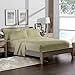 Bare Home Twin XL Sheet Set - 1800 Ultra-Soft Microfiber Twin Extra Long Bed Sheets - Double Brushed - Deep Pockets - Easy Fit - Extra Soft - 3 Piece Set - Bed Sheets & Pillowcases (Twin XL, Sage)