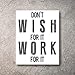 Inspirational Wall Art Poster Prints Quote Positive Affirmation Motivational Wall Art Quotes Pictures fun Office Wall Decor Artwork Art for living room bedroom walls office art (White, 8x10)