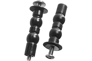 RASAECH Toilet Hinge Screw Kit for Toto, Toilet Seat Bolts for Top Mount Toilet Seat, Expanding Rubber Bolts for Most TOTO Toilets, #THU651N- 2 Pcs