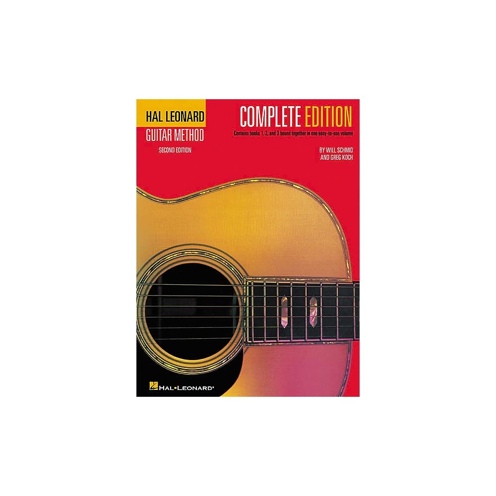 Amazon.com: Método de guitarra Hal Leonard, edición completa: libros y CD's  1, 2 y 3: 0073999498486: Schmid, Will: Libros