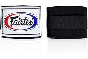 Fairtex HW2 Elastic Cotton Handwraps, 120' and 180" Full Length Hand Wraps-Many Colors