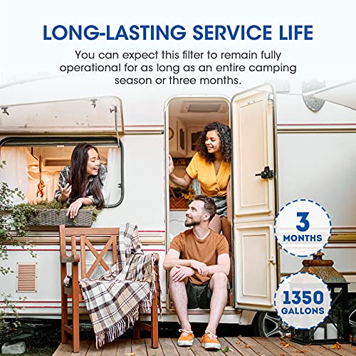 GLACIER FRESH Garden Hose End PreFilter for Swimming Pool, Hot Tubs