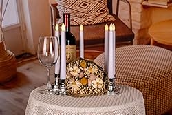 Homemory 9 Pcs Flameless Window Candles with Remote