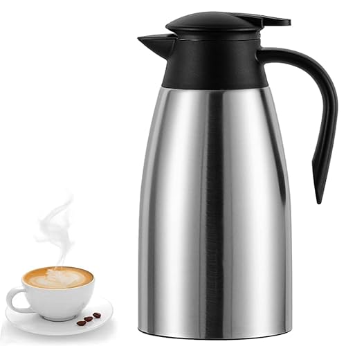 70 oz Thermal Coffee Carafe Stainless Steel, Insulated Coffee