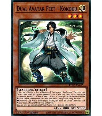 3x Dual Avatar Feet - Armored Un-Gyo 1st Edition Super Rare PHRA-E033 Yu-Gi-Oh