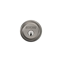 Schlage B60 N 619 Deadbolt, Keyed 1 Side, Highest