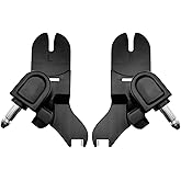 Baby Jogger Car Seat Adapter for Summit X3 Stroller (Single Seat) - NOT Compatible with Double, Fits City Go 2/Air Infant Car Seats, Travel System Converter for Easy Integration, Quick-Release Design