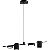 Kuzco Lighting Jayden 40-in Black LED Linear Pendant