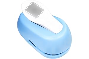 Stamp Paper Punch - Postage Manual Scrapbooking Tool,Stamp Hole Punch - for Journaling Arts Card Making Envelope Craft Kids A