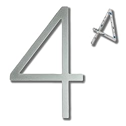 TILUODA Self-adhesive house number 5