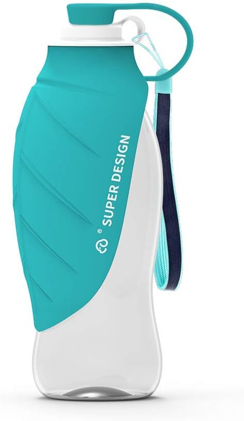 BePetMia Water Bottle Travel Portable for Dogs 580 ml Blue