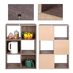PACHIRA E-Commerce US 6 Cube Storage Bookcase, Fit