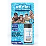 Swimming Pool Test Strips - Hot Tub, Spa &amp; Pool Fresh &amp; Salt Water 6-n-1 Accurate Test Strips! Test Your pH, Bromine, Free Chlorine, Total Chlorine, Total Hardness, Total Alkalinity, by Sherlock Hones